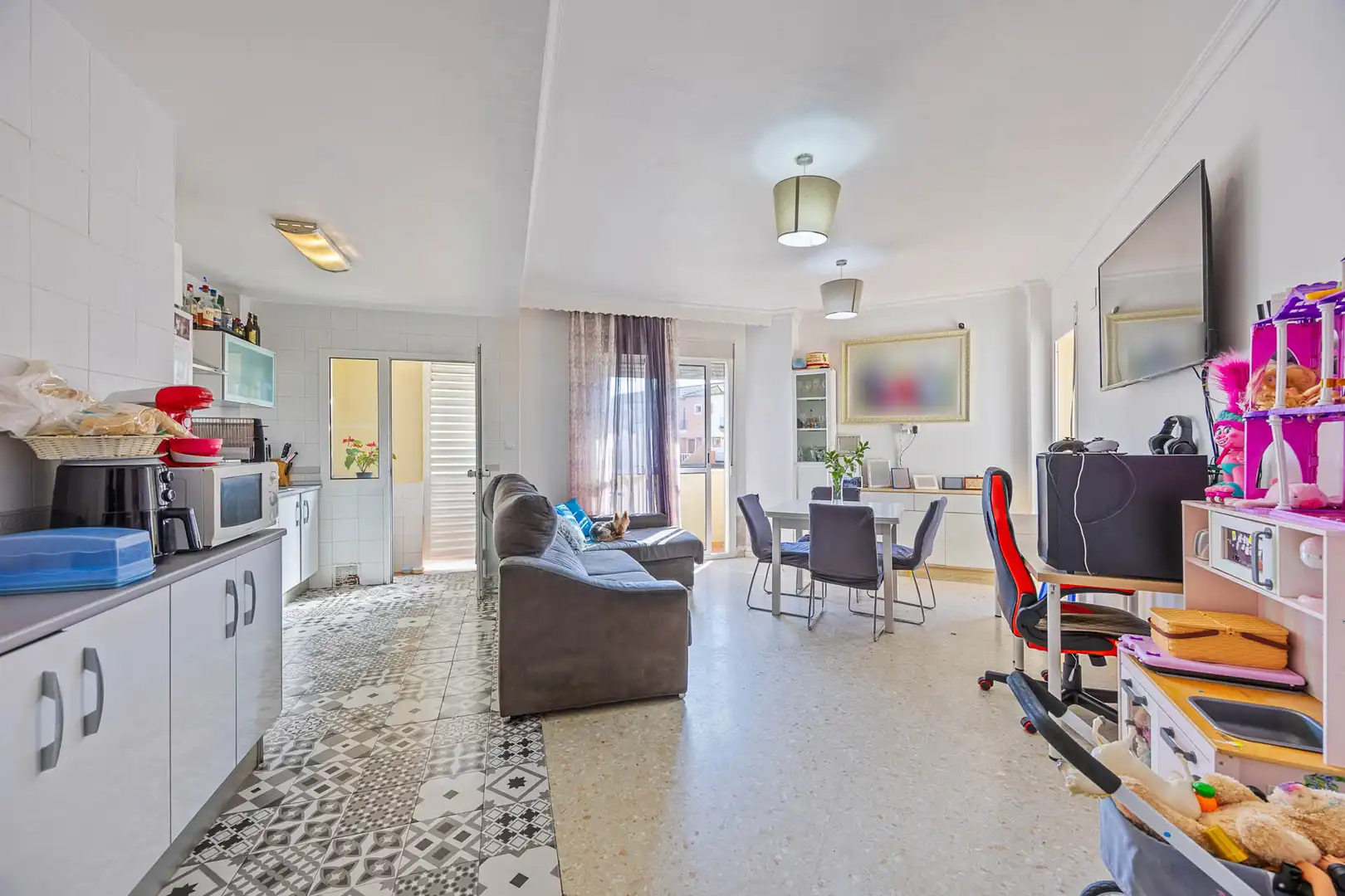 Sala de estar de Piso en venta en Algeciras con Aire acondicionado, Calefacción y Terraza