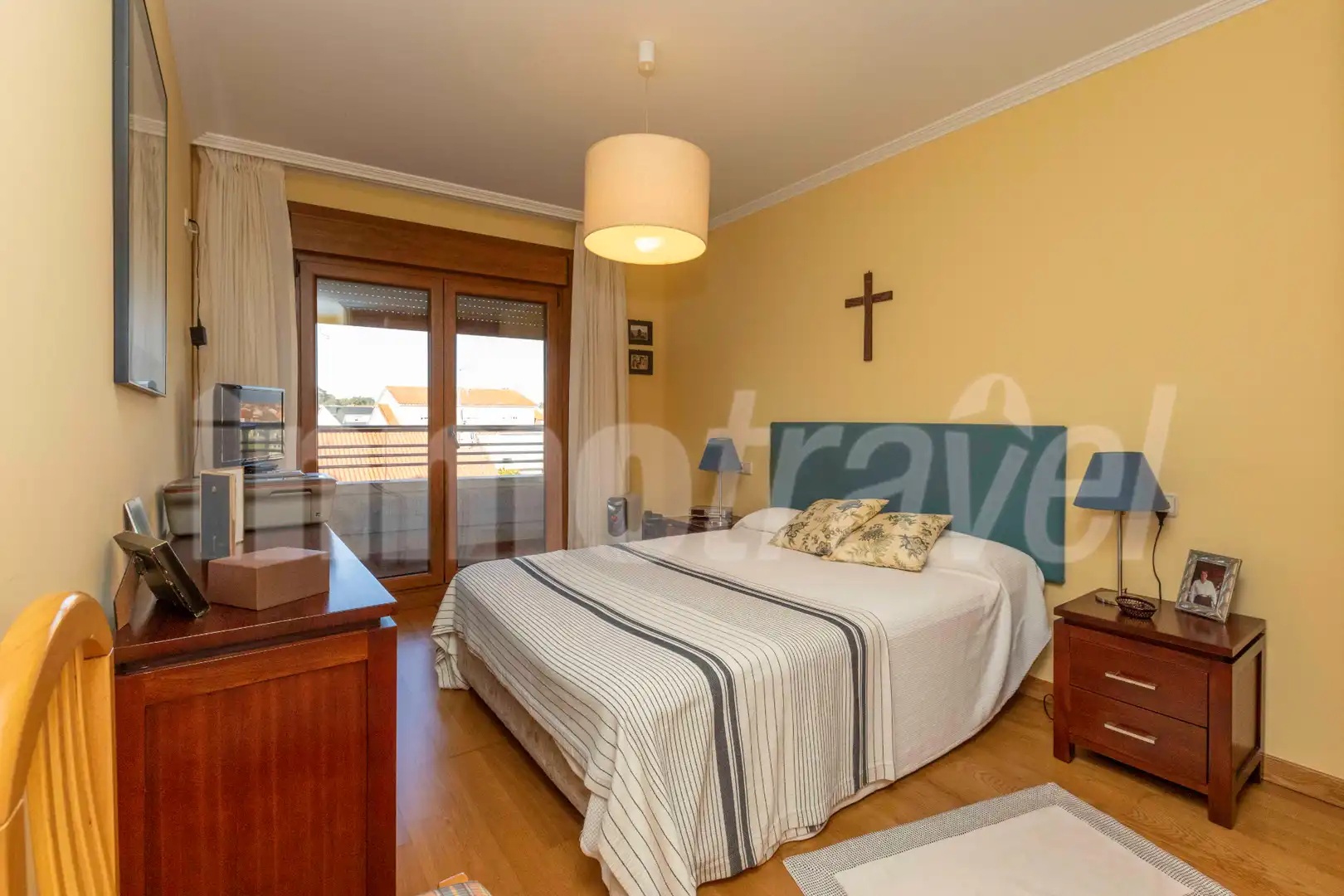 Habitación de Apartamento en venta en Sanxenxo con Parquet, Terraza y Trastero