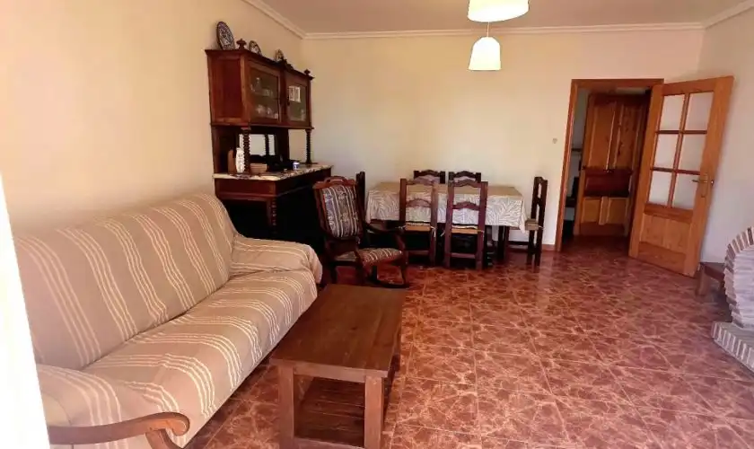 Wohnzimmer von Wohnung zum Verkauf in Carboneras mit Terrasse und Möbliert