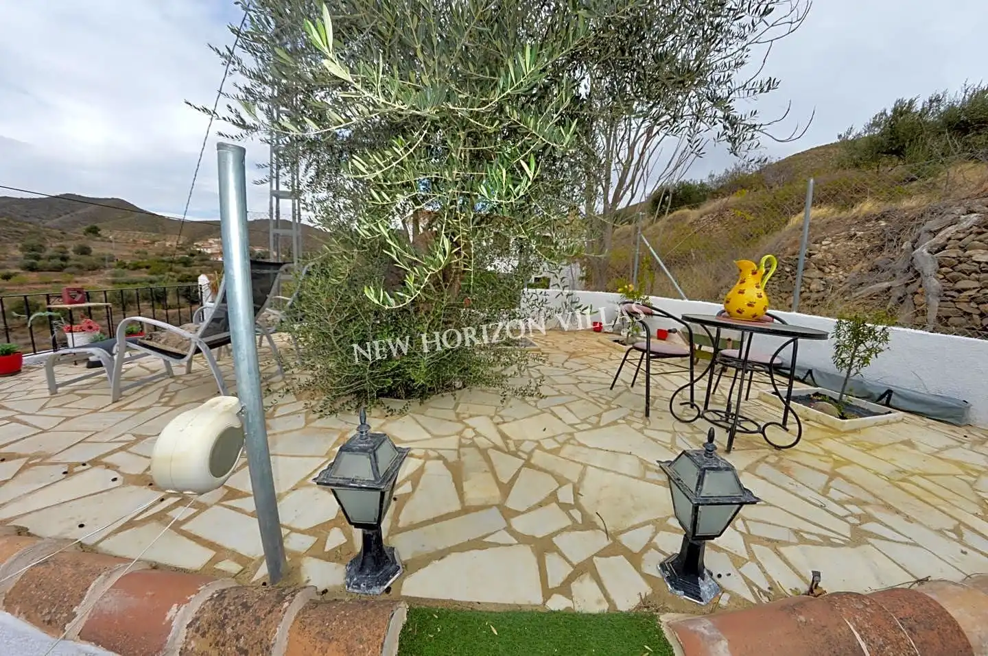 Terraza de Casa o chalet en venta en Cantoria con Jardín privado, Terraza y Trastero