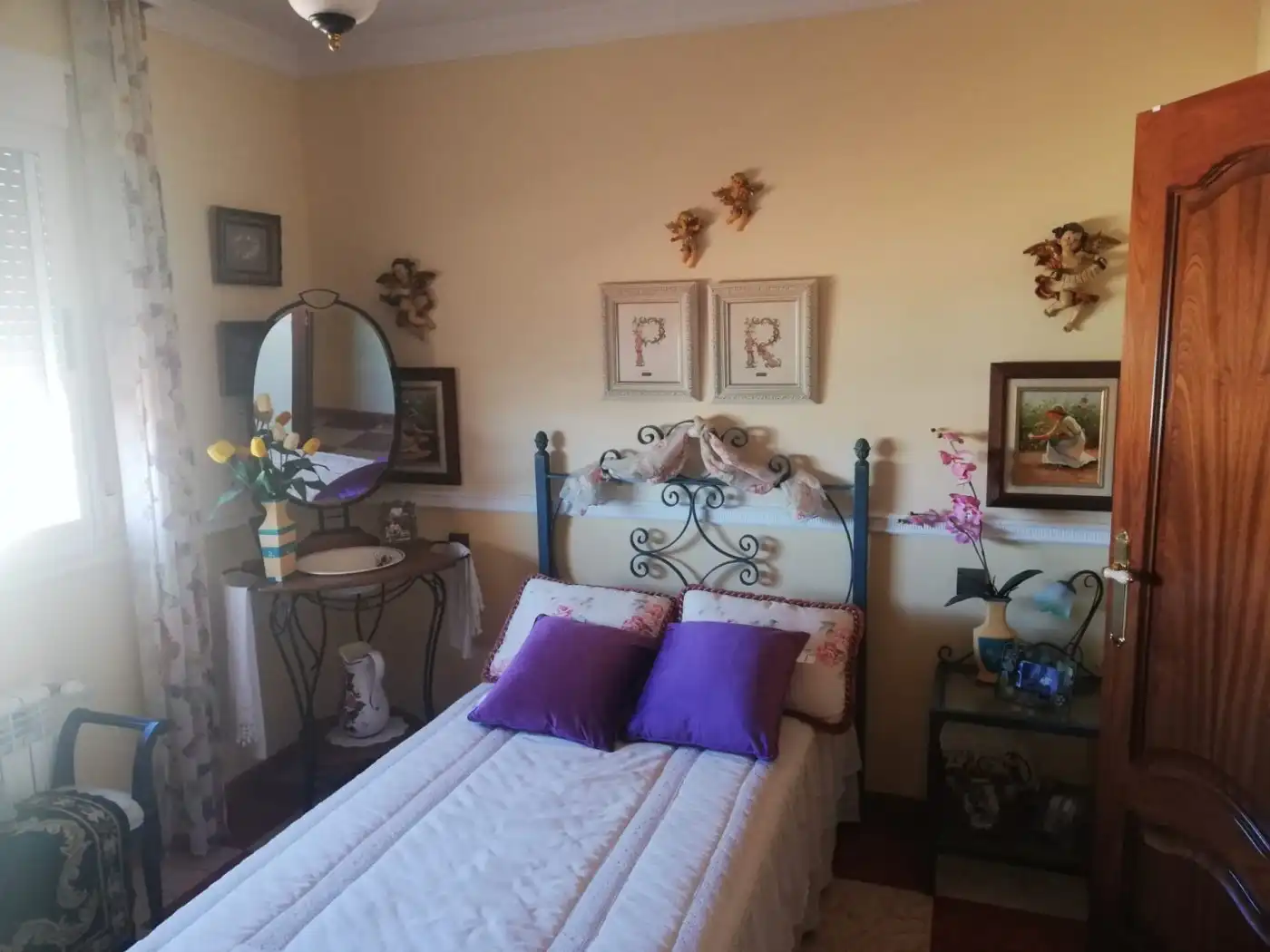 Bedroom of Houses for sale in Albacete  with Air Conditioner, Terrace and Storage room