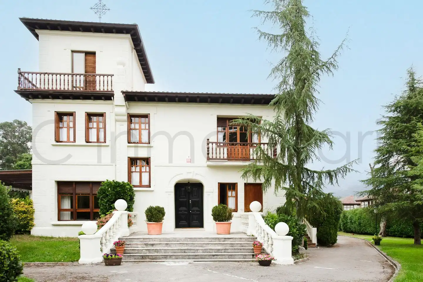Exterior view of Houses for sale in Liendo  with Heating, Terrace and Swimming Pool
