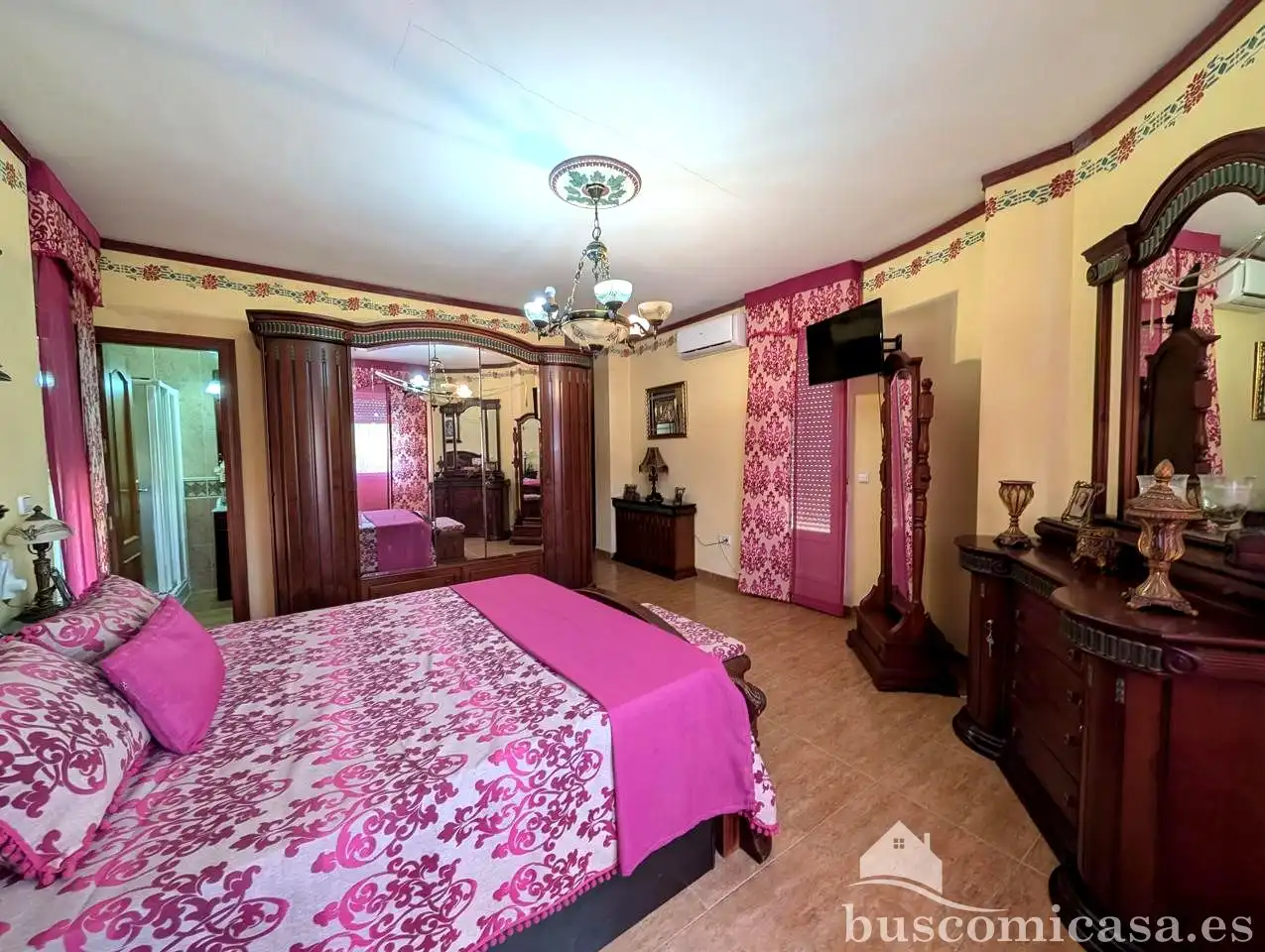 Habitación de Casa o chalet en venta en Linares con Aire acondicionado, Jardín privado y Terraza