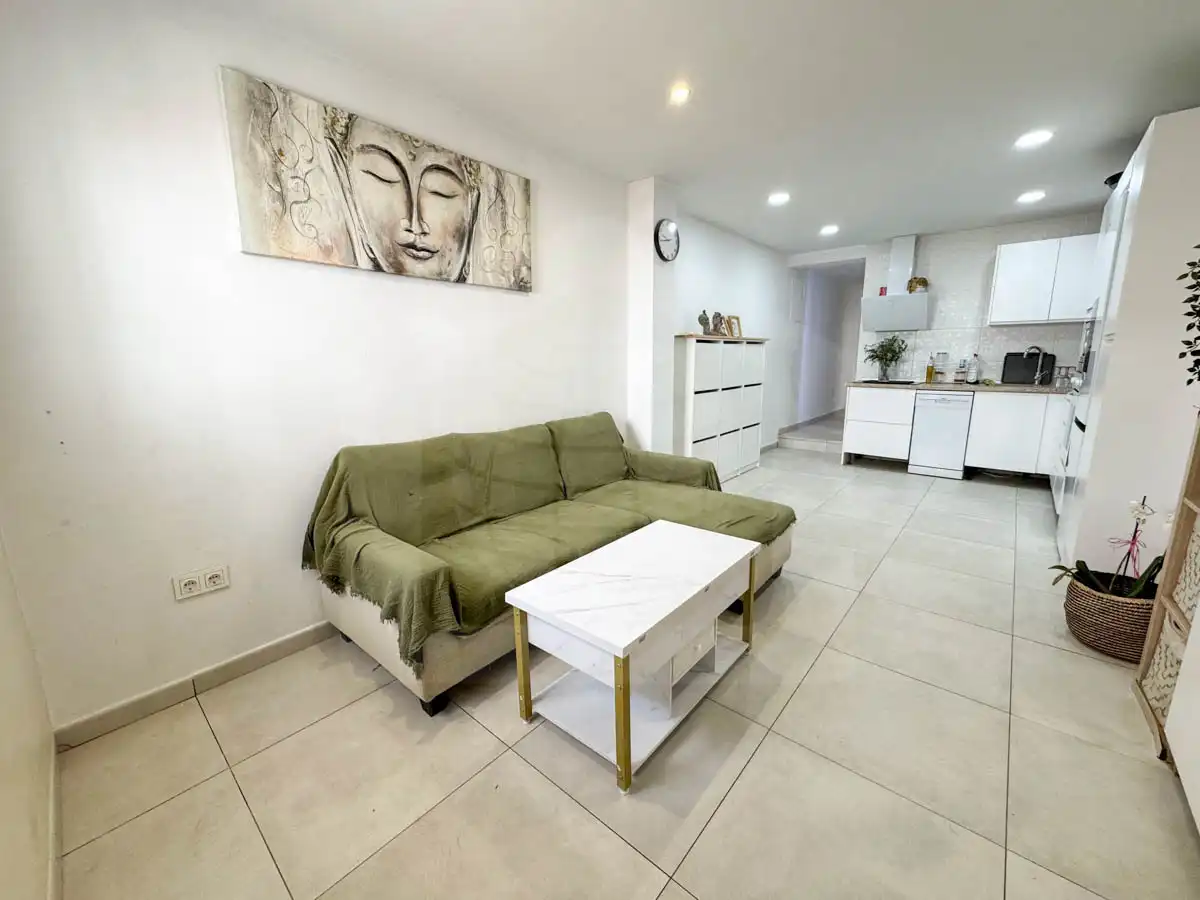 Sala d'estar de Casa adosada en venda en Alhaurín El Grande