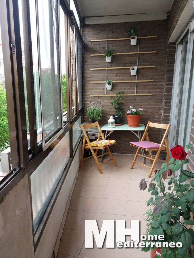 Balcony of Flat for sale in Sagunto / Sagunt  with Air Conditioner, Terrace and Storage room