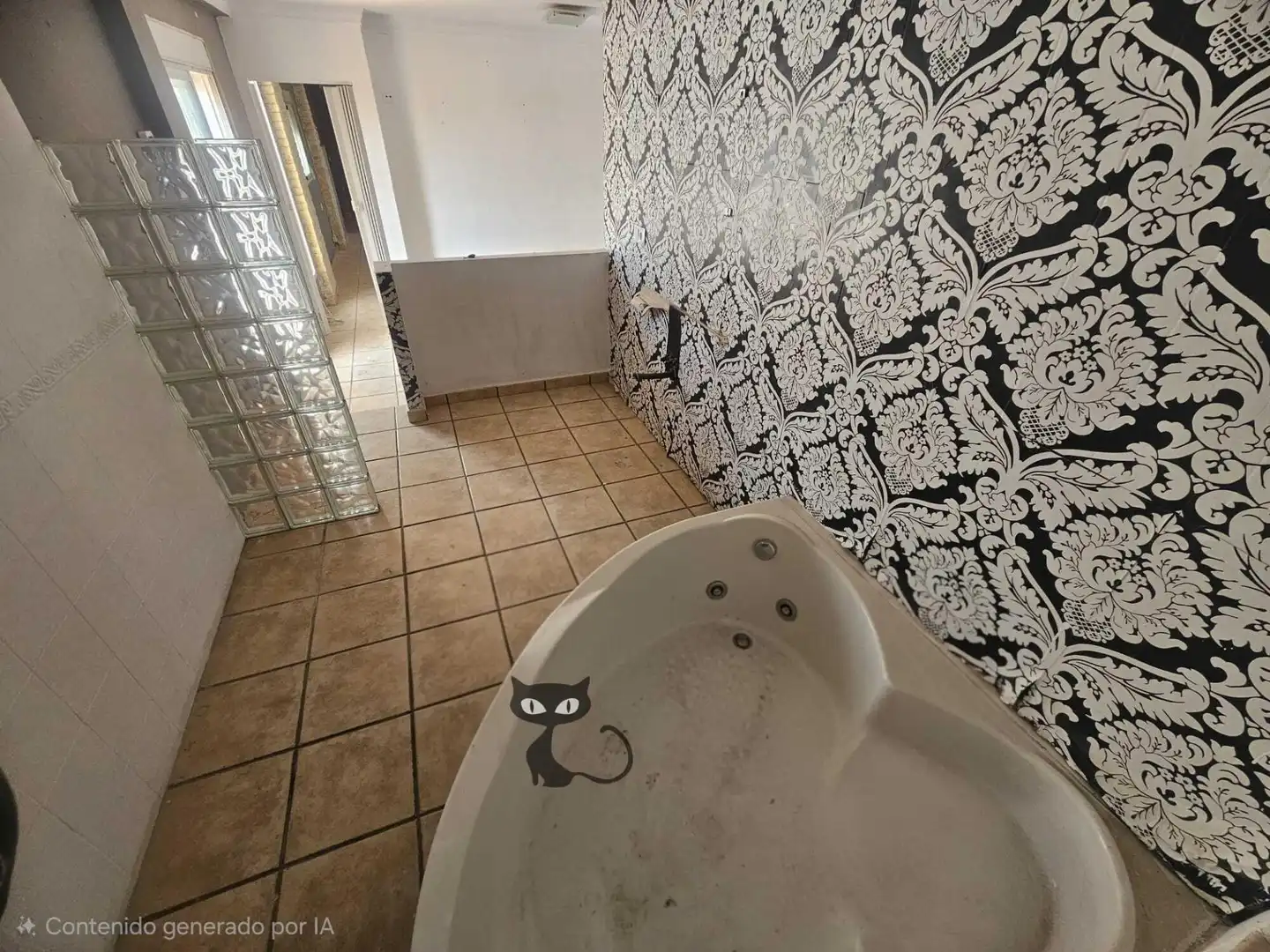 Baño de Ático en venta en Benetússer con Terraza y Jacuzzi