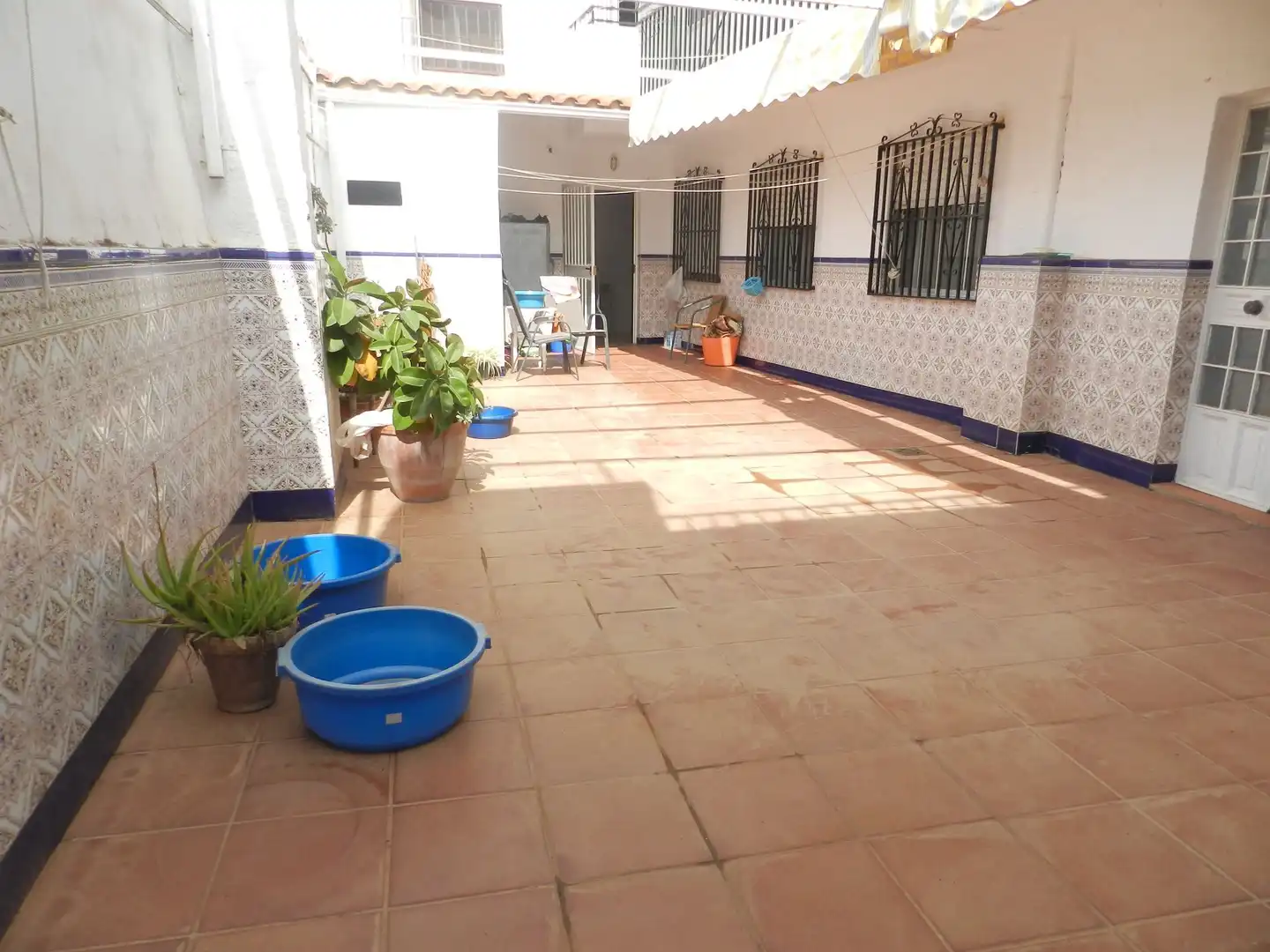Terrassa de Casa o xalet en venda en Linares amb Aire condicionat, Calefacció i Jardí privat