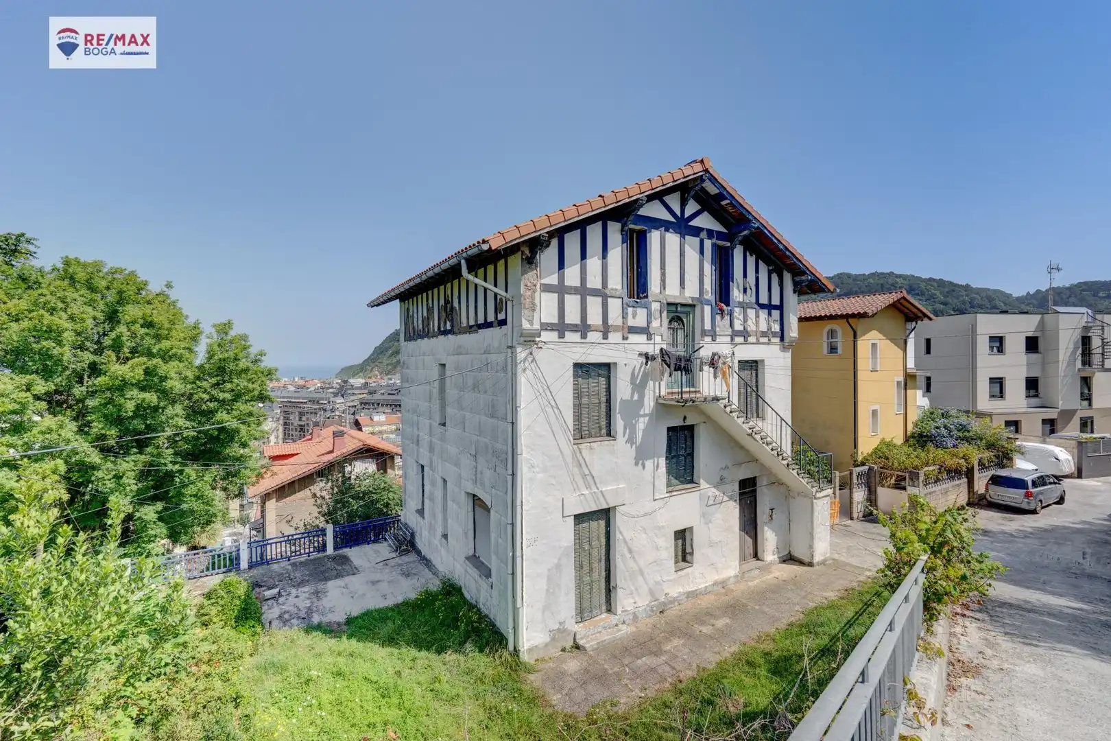 Vista exterior de Piso en venta en Donostia - San Sebastián  con Jardín privado, Parquet y Terraza