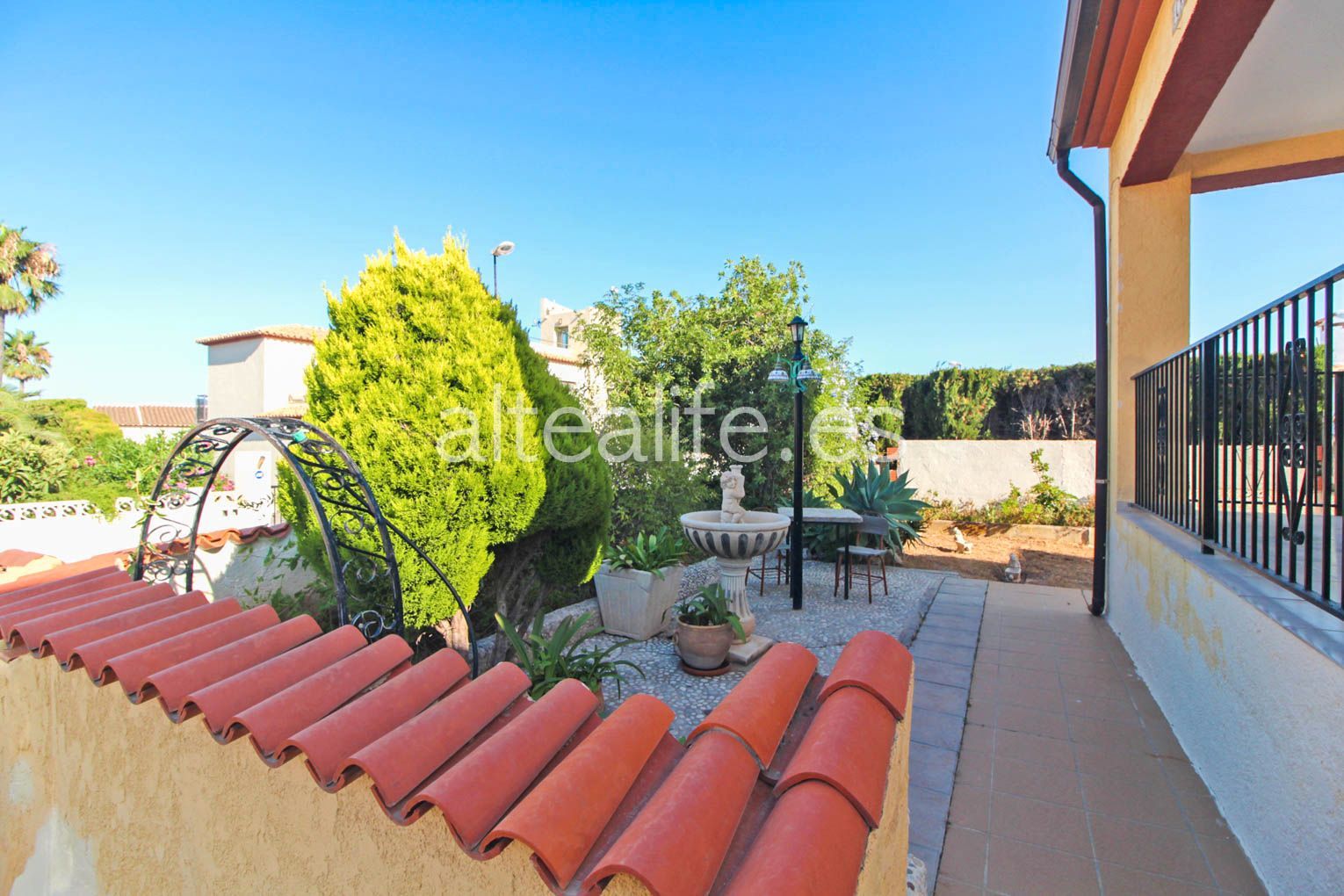 Jardín de Casa o chalet en venta en Altea con Aire acondicionado, Terraza y Piscina comunitaria