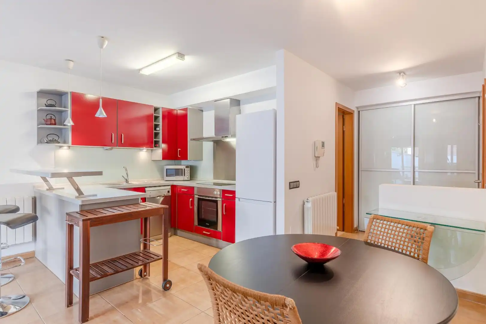 Cocina de Piso en venta en Cassà de la Selva con Aire acondicionado, Calefacción y Terraza