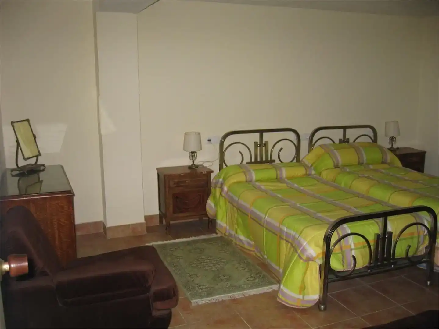 Dormitori de Casa o xalet de lloguer en Ribeira amb Jardí privat, Forn i Rentadora