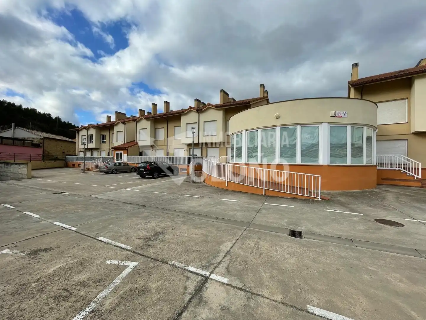 Vista exterior de Apartamento en venta en Cuzcurrita de Río Tirón con Calefacción, Terraza y Amueblado