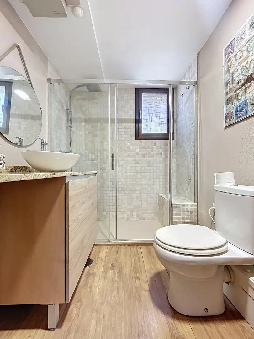 Baño de Casa o chalet en venta en Vegas del Genil con Aire acondicionado, Jardín privado y Terraza