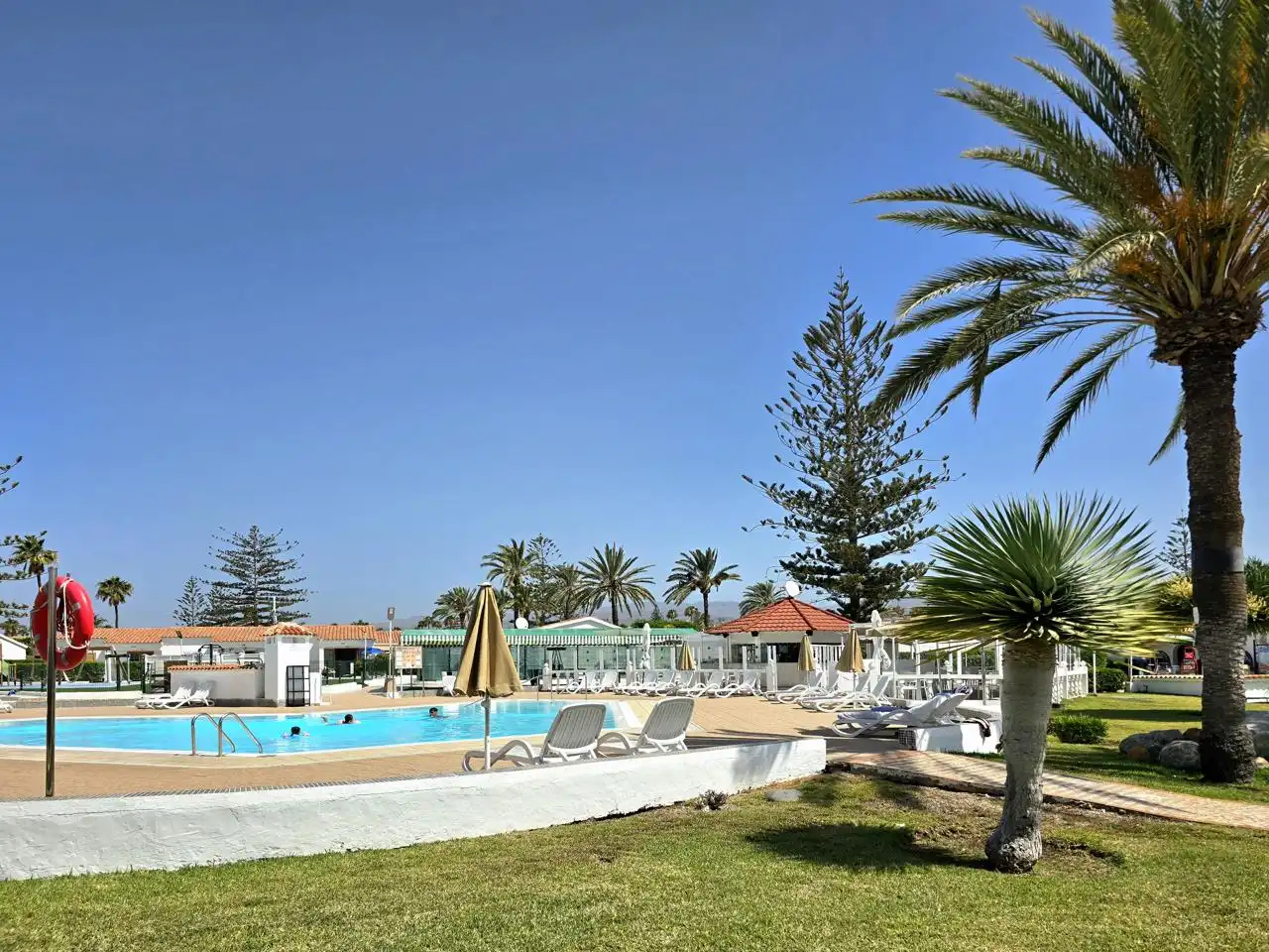 Piscina de Casa o chalet en venta en San Bartolomé de Tirajana con Aire acondicionado, Jardín privado y Terraza