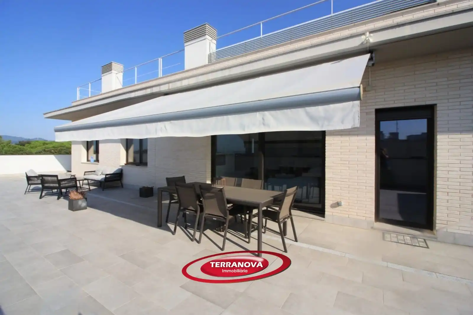 Terrassa de Pis en venda en L'Ametlla del Vallès amb Aire condicionat, Calefacció i Jardí privat