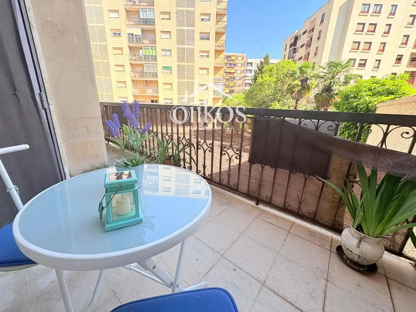 Terrasse von Wohnung zum Verkauf in Salamanca mit Heizung, Parkett und Balkon