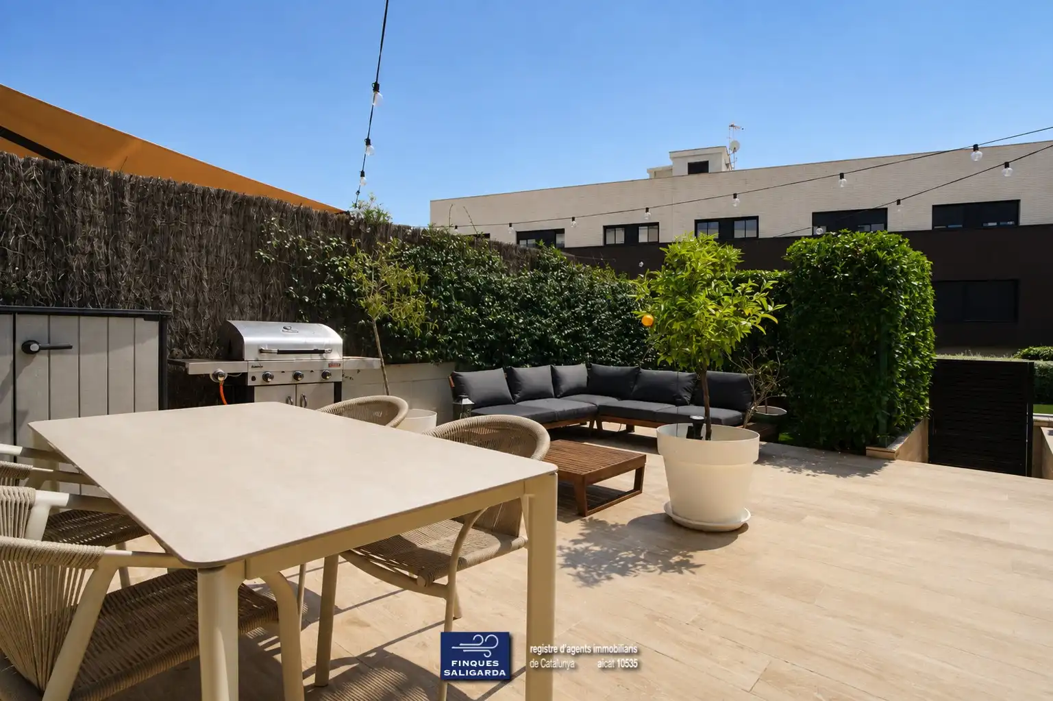 Terrassa de Dúplex en venda en L'Ametlla del Vallès amb Aire condicionat, Calefacció i Jardí privat