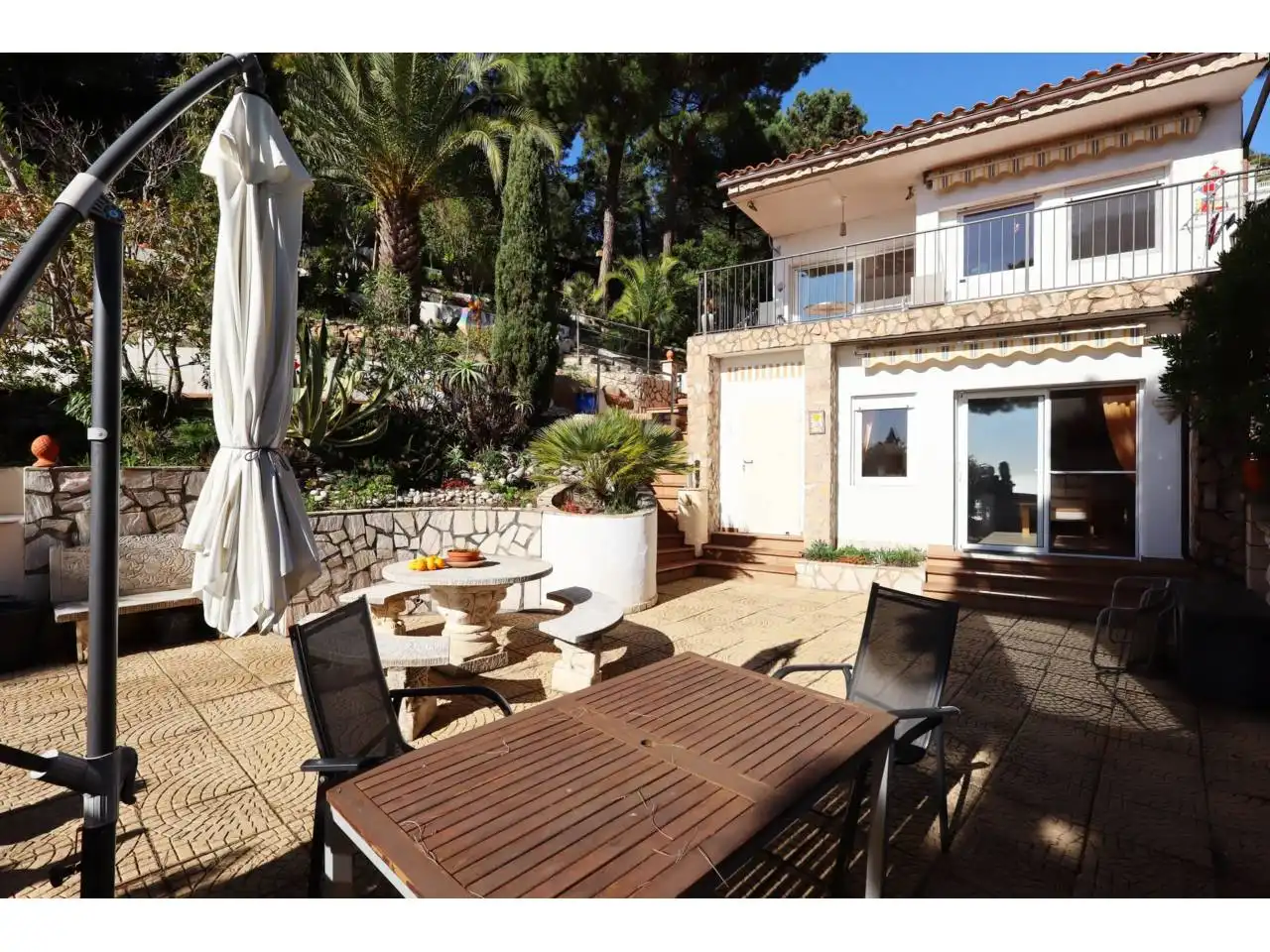 Jardín de Casa o chalet en venta en Lloret de Mar con Jardín privado, Terraza y Amueblado