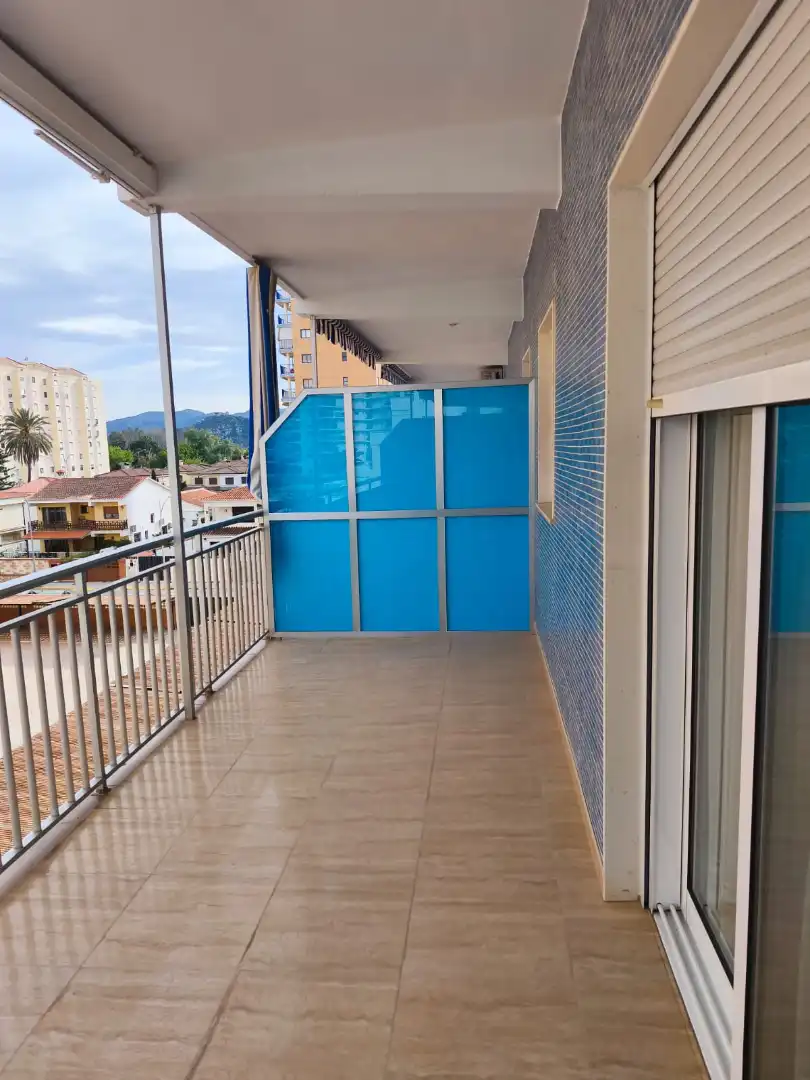 Terrasse von Wohnungen zur Miete in Gandia mit Möbliert, Ofen und Waschmaschine