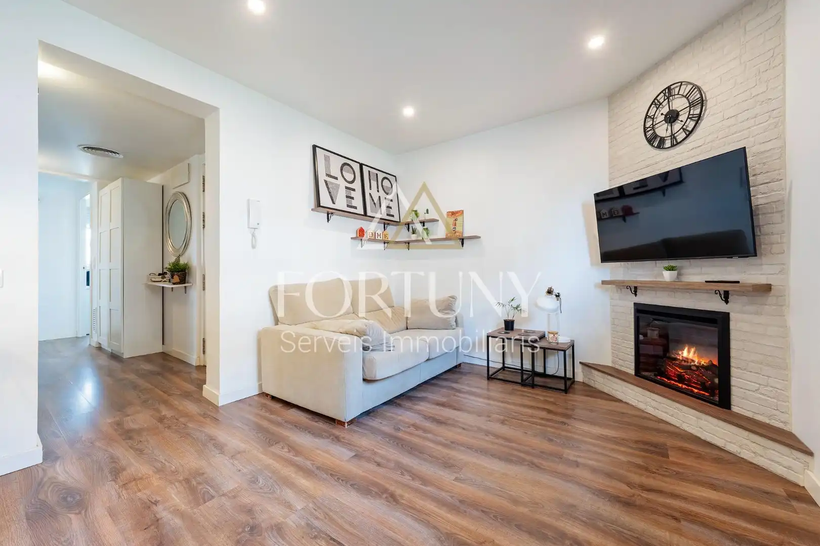 Wohnzimmer von Wohnung zum Verkauf in Vila-seca mit Klimaanlage, Heizung und Balkon
