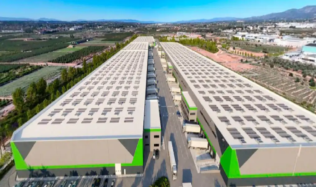 Exterior view of Industrial buildings for rent in Moncada  with Alarm