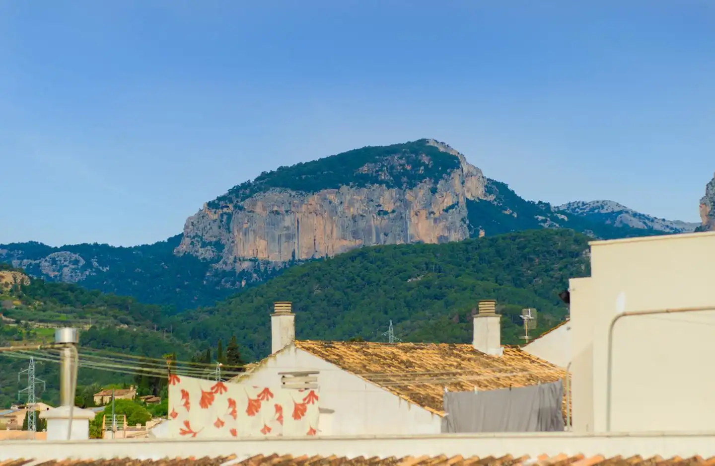 Vista exterior de Piso en venta en Lloseta con Aire acondicionado y Terraza