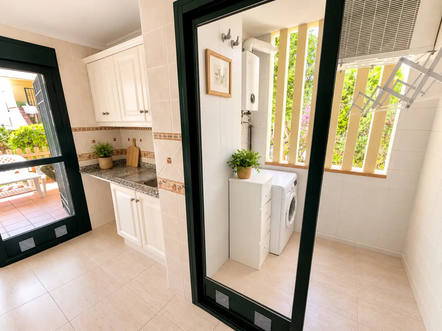 Cuina de Apartament en venda en Orihuela amb Aire condicionat, Jardí privat i Terrassa