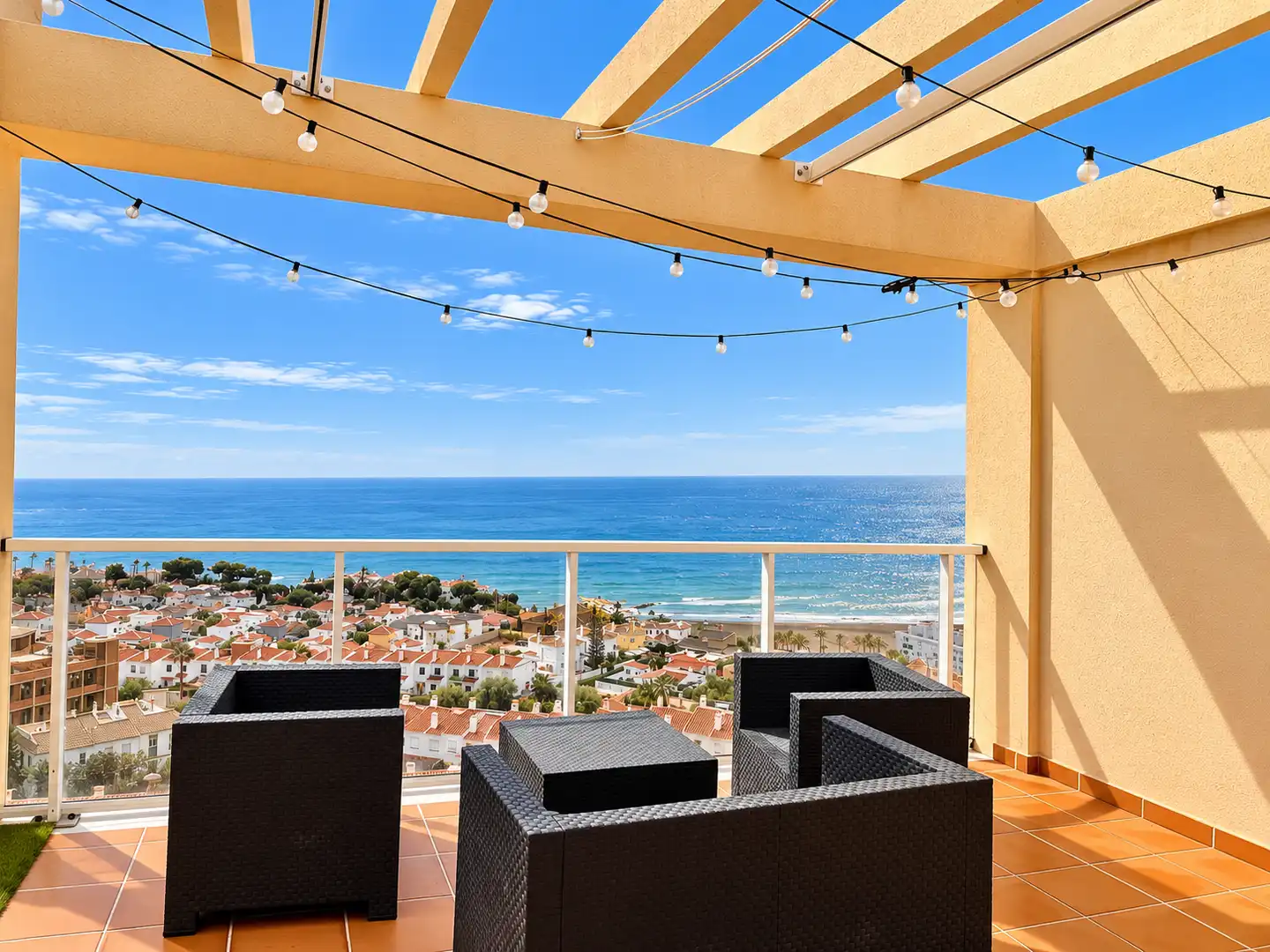 Terraza de Ático en venta en La Cala del Moral