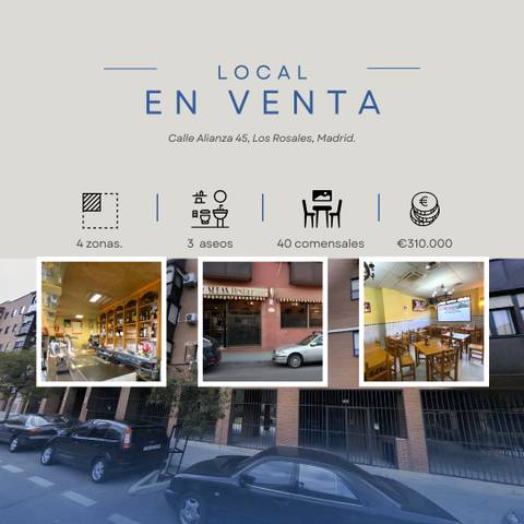 Local comercial en Venta en Calle de la Alianza en Los Rosales