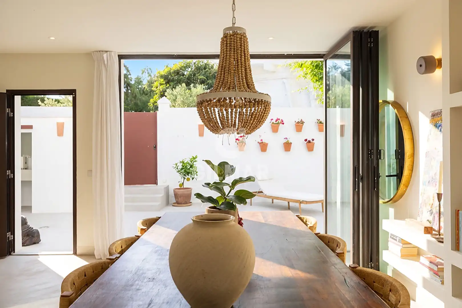 Dining room of Detached homes for sale in Marbella  with Heating, Private garden and Swimming Pool