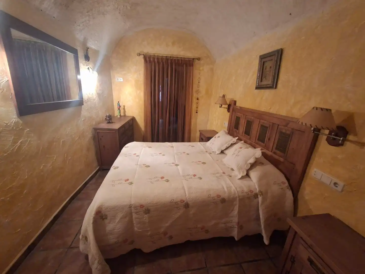 Schlafzimmer von Haus oder Chalet zum Verkauf in Guadix mit Möbliert