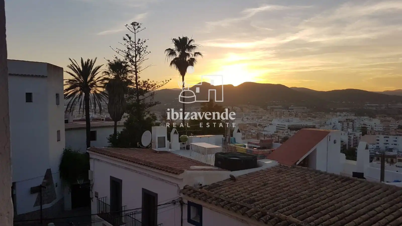 Exterior view of Houses for sale in Eivissa  with Furnished