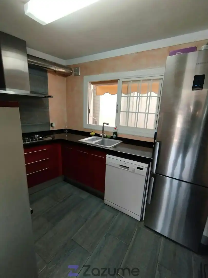 Cocina de Piso de alquiler en Terrassa con Aire acondicionado, Calefacción y Amueblado