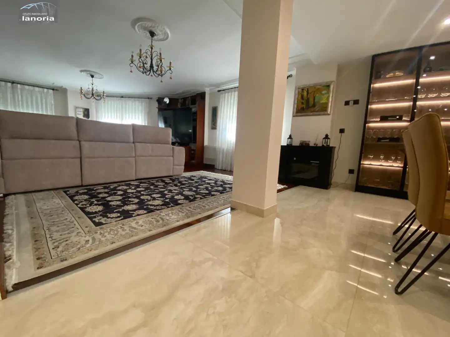 Living room of Detached homes for sale in Albacete  with Air Conditioner, Heating and Parquet flooring