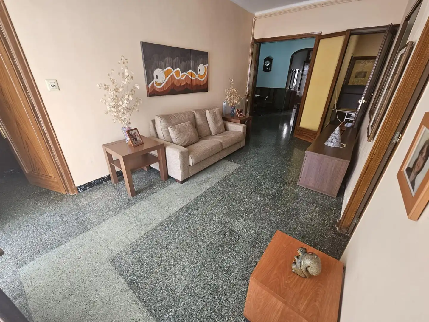 Sala d'estar de Planta baixa en venda en Malgrat de Mar amb Calefacció