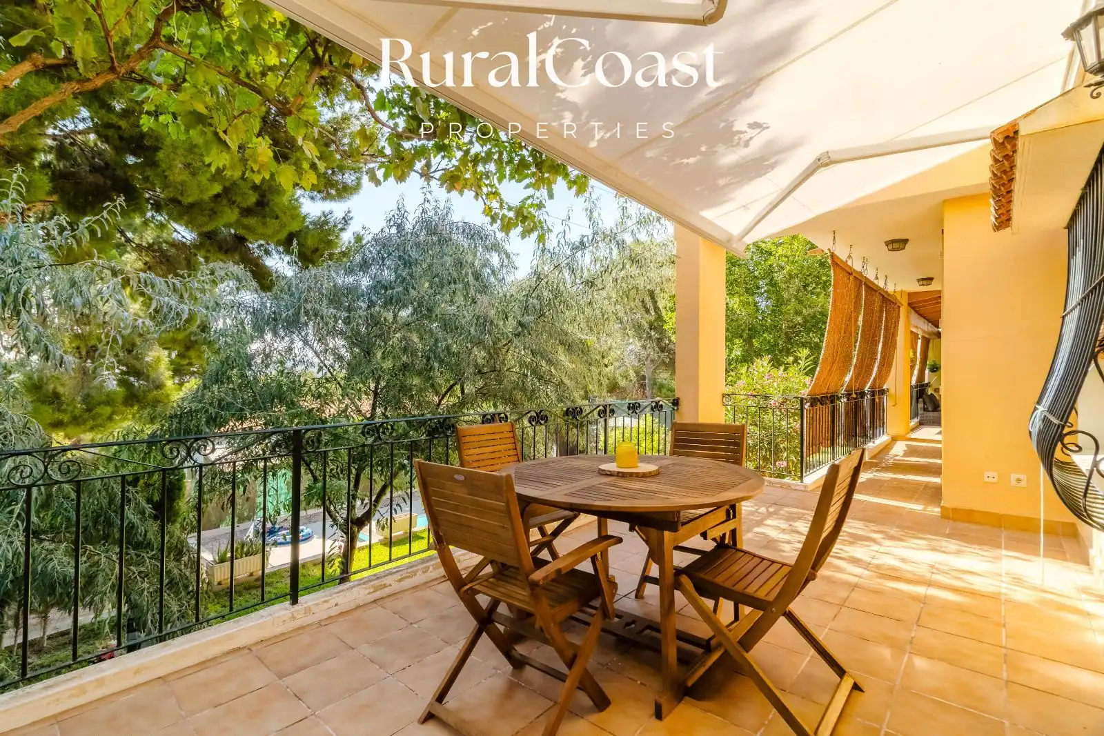 Terraza de Casa o chalet en venta en Tibi con Aire acondicionado, Calefacción y Jardín privado