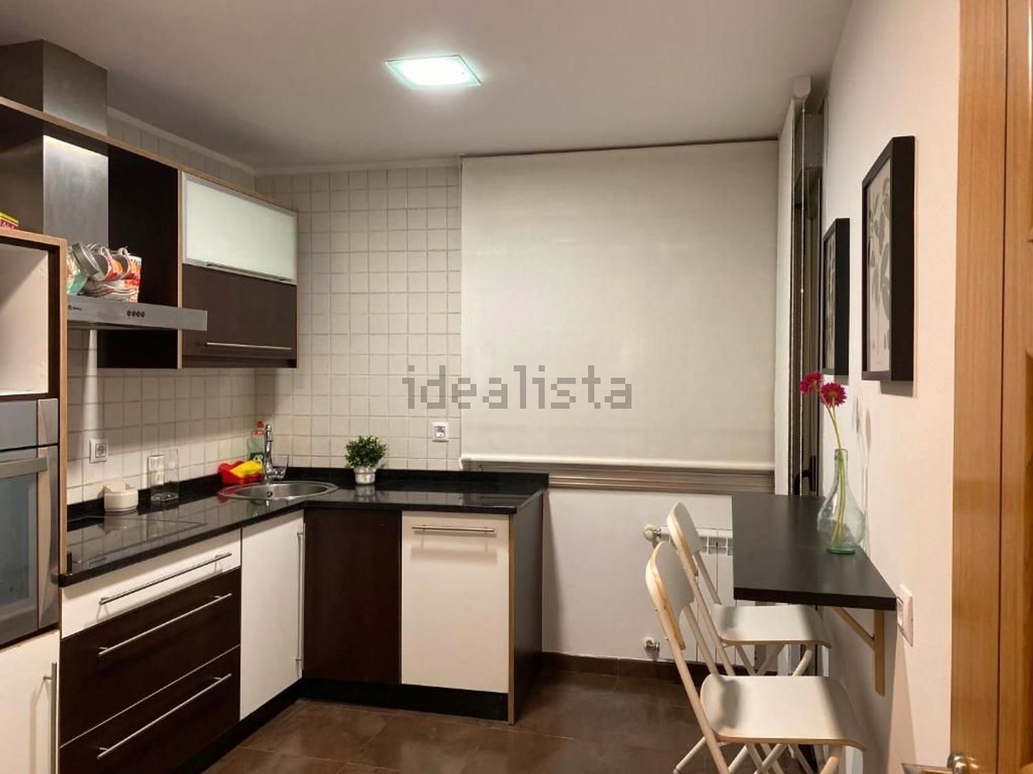 Kitchen of Flat to rent in Ourense Capital   with Heating, Furnished and Oven