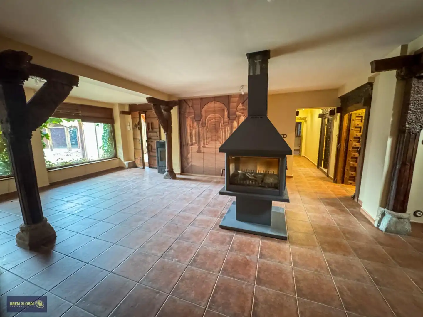 Sala de estar de Casa o chalet en venta en El Berrueco con Calefacción, Jardín privado y Trastero