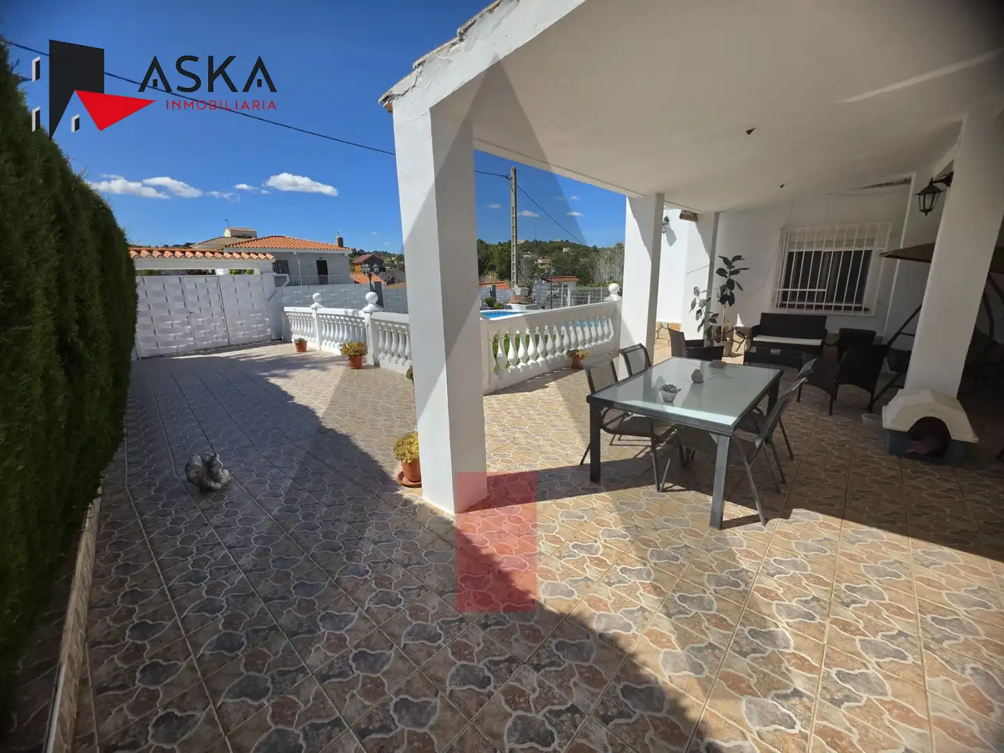 Terrasse von Haus oder Chalet zum Verkauf in Torrent mit Klimaanlage, Terrasse und Schwimmbad
