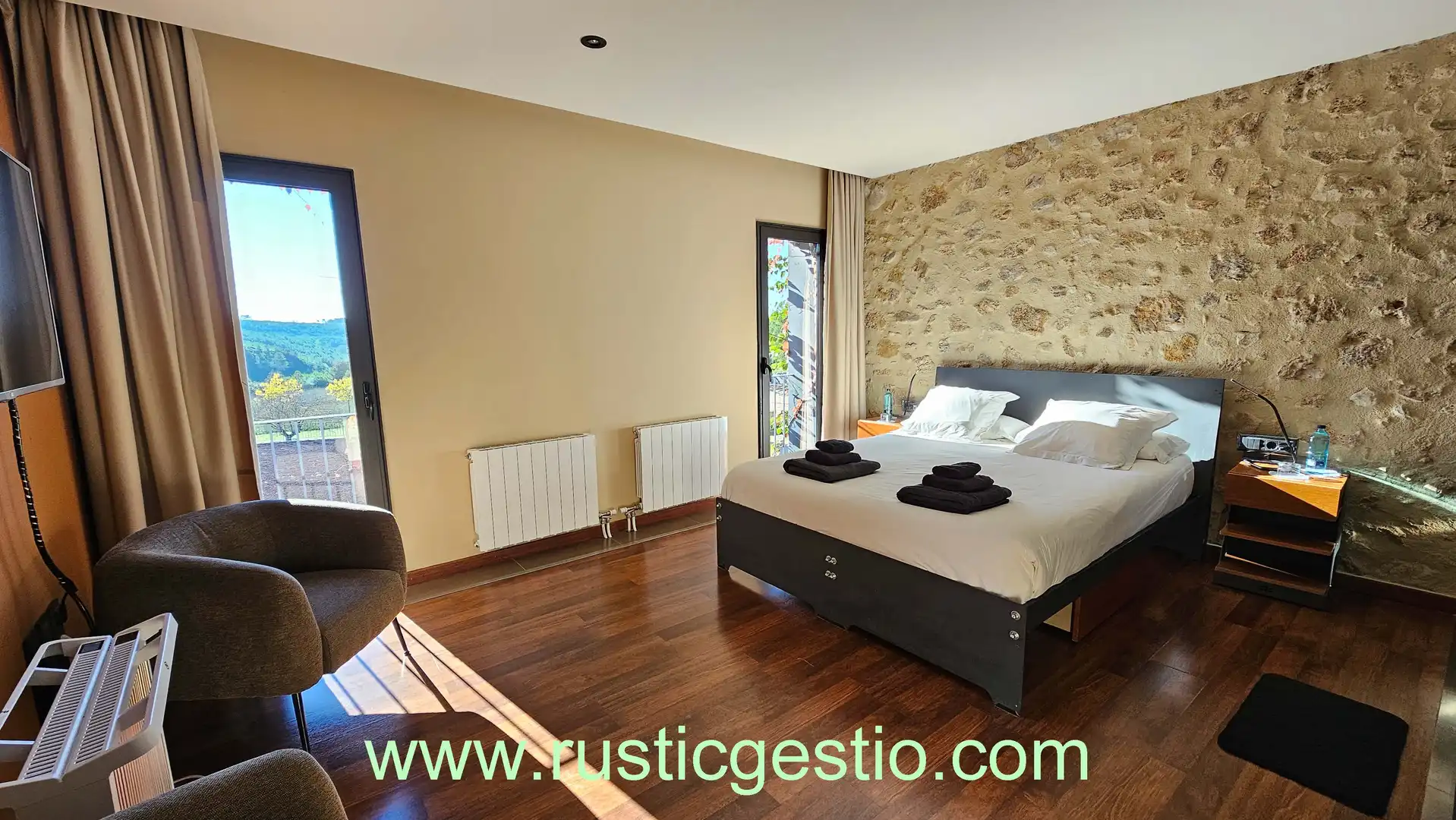 Bedroom of Country homes for sale in Terrades  with Air Conditioner, Heating and Private garden
