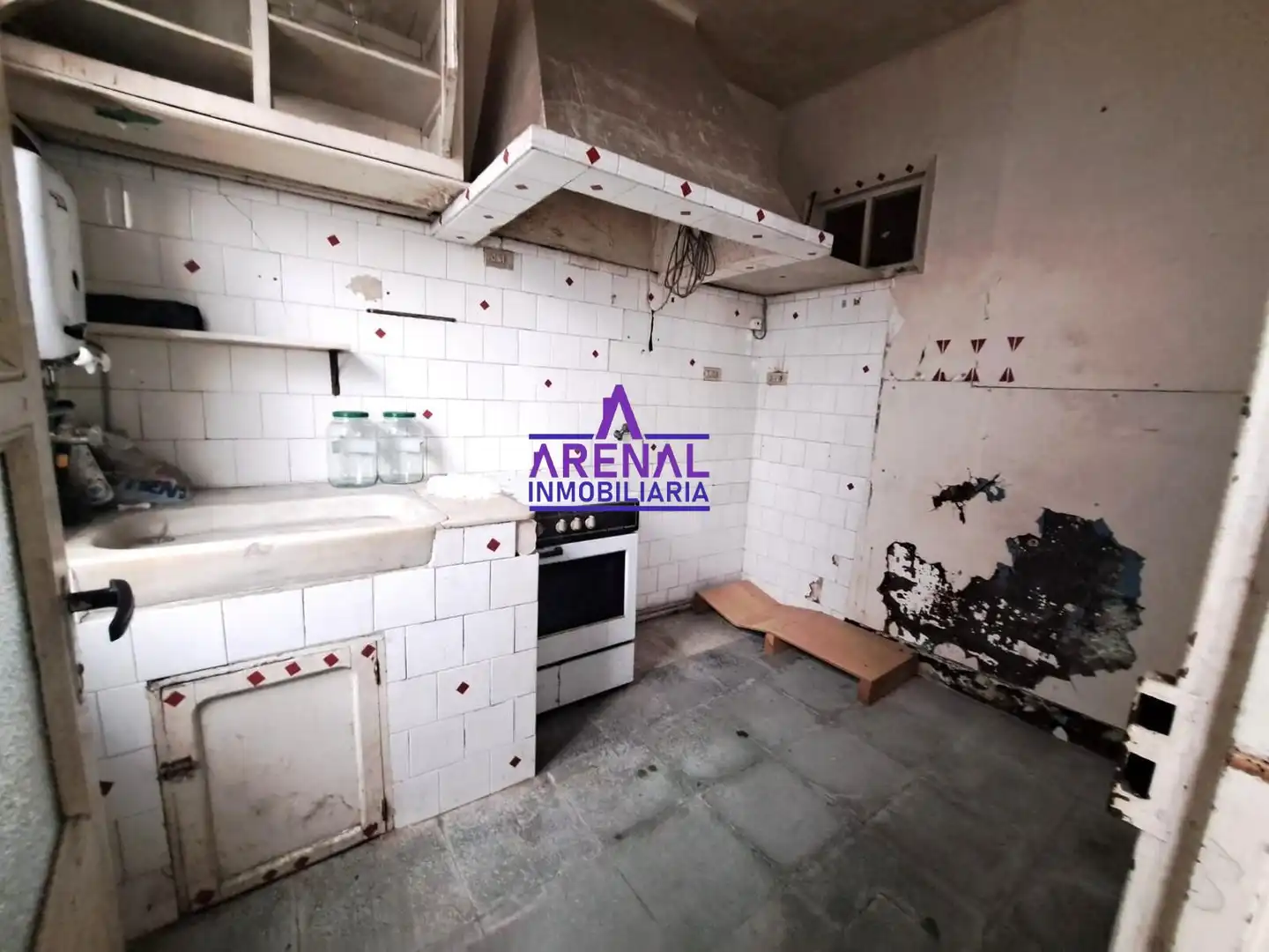 Cocina de Casa adosada en venta en A Pobra do Caramiñal con Terraza