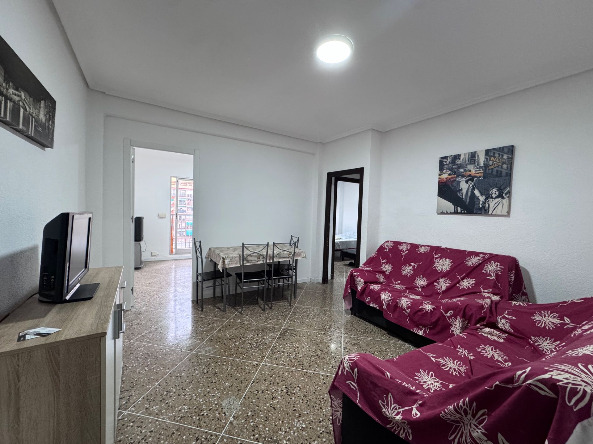 Sala d'estar de Pis en venda en  Valencia Capital amb Balcó