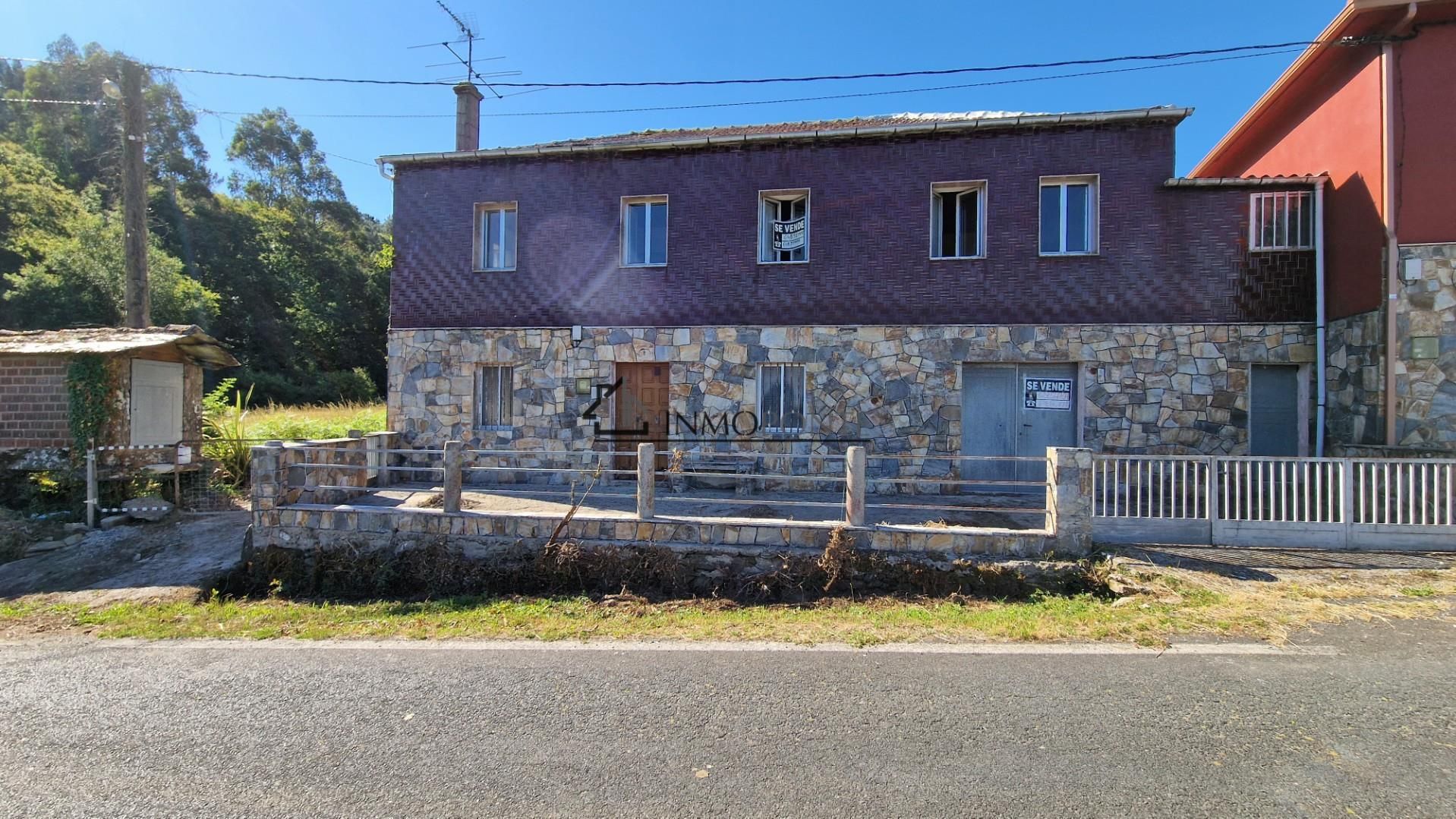 Exterior view of Single-family semi-detached for sale in Forcarei  with Private garden