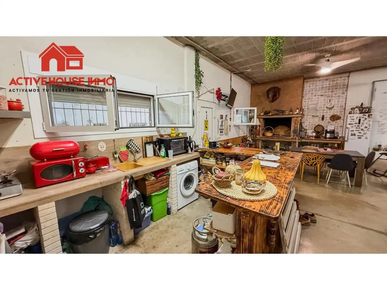 Cocina de Casa o chalet en venta en Santa Bàrbara con Aire acondicionado, Calefacción y Terraza