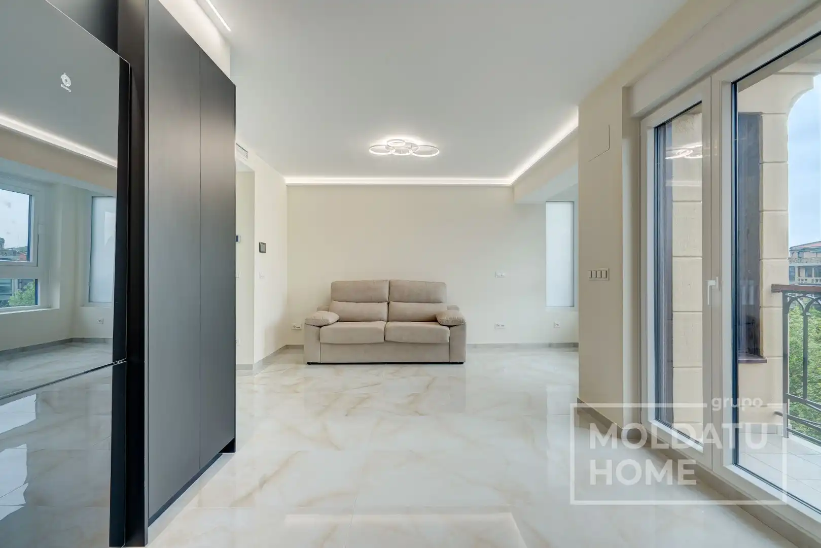 Sala de estar de Apartamento en venta en Donostia - San Sebastián  con Aire acondicionado, Calefacción y Terraza