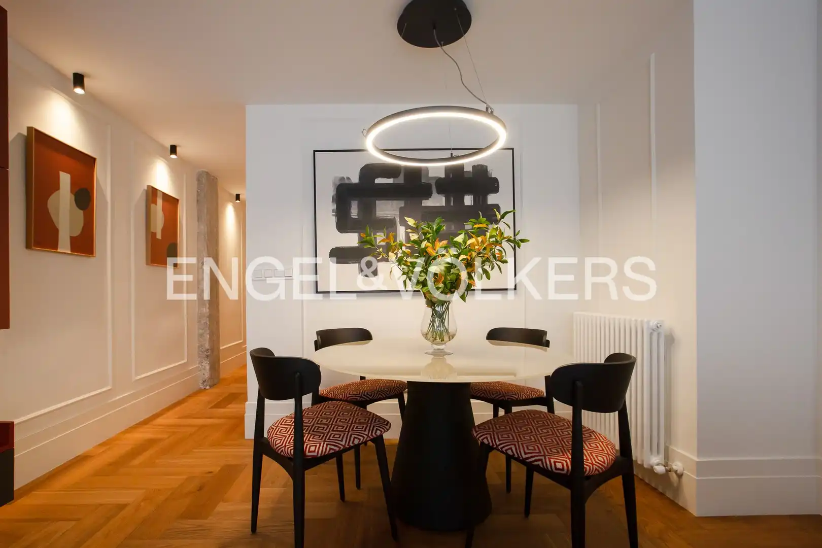 Dining room of Flat for sale in Bilbao   with Heating, Parquet flooring and Terrace