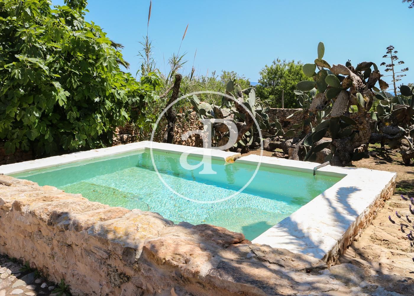 Piscina de Casa o xalet en venda en Formentera amb Aire condicionat, Calefacció i Jardí privat