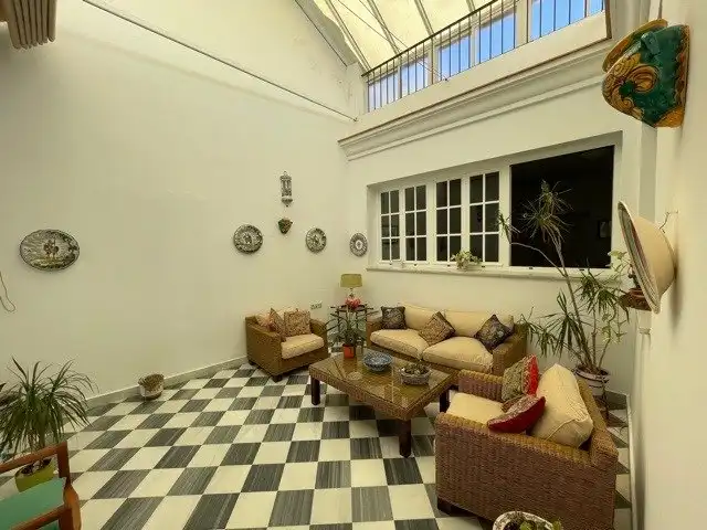 Sala d'estar de Casa o xalet en venda en Sanlúcar de Barrameda amb Terrassa