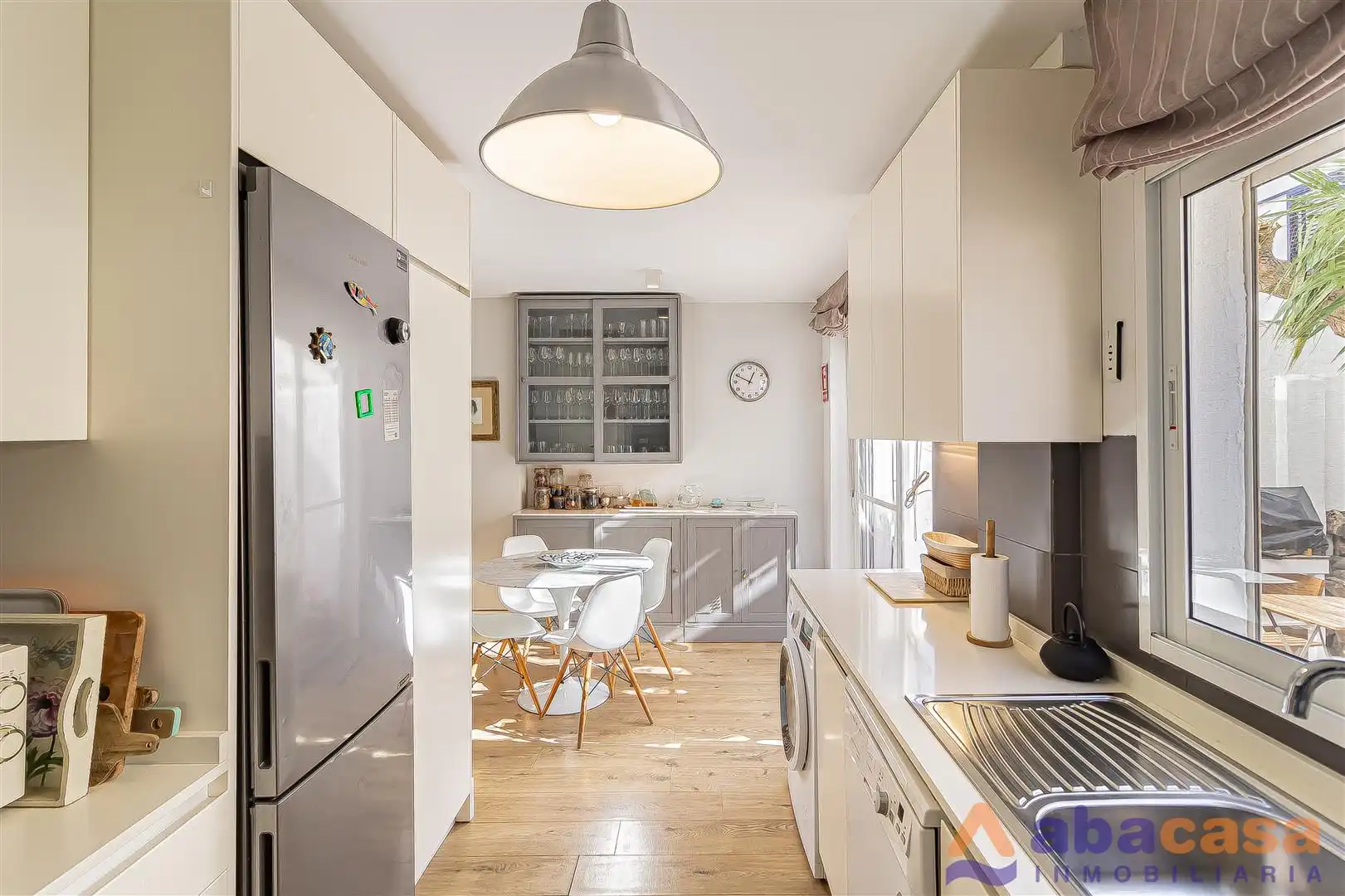 Cocina de Casa adosada en venta en Cartagena con Aire acondicionado, Jardín privado y Parquet