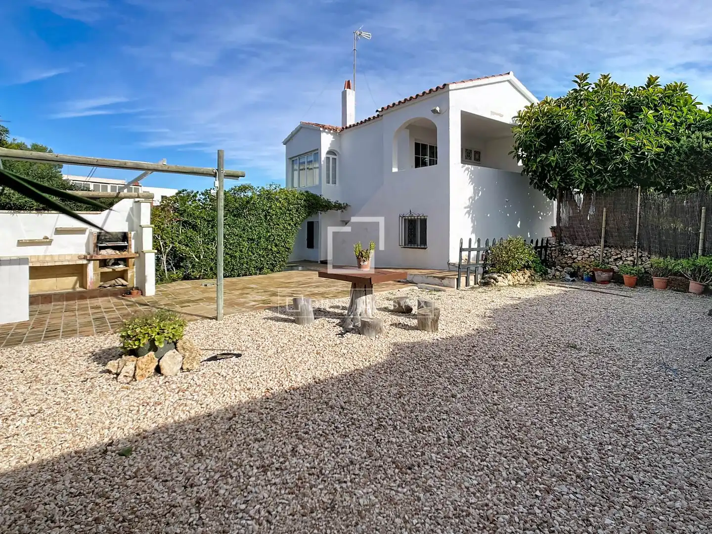 Vista exterior de Casa o xalet en venda en Ciutadella de Menorca amb Aire condicionat, Calefacció i Jardí privat